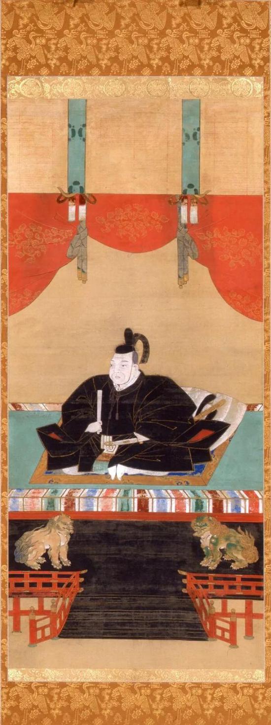 《德川家康画像》 江户时代（1603―1867）东京都江户东京博物馆